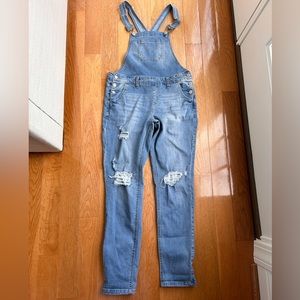 SO Kids Size 16 Denim Overalls